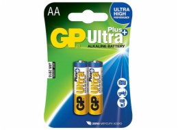 GP alkalická baterie 1,5V AA (LR6) Ultra Plus 2ks blistr