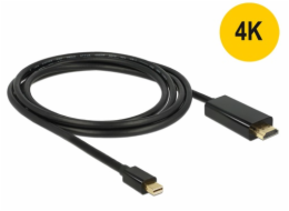 DeLOCK Adapterkabel miniDP Stecker > HDMI-A Stecker