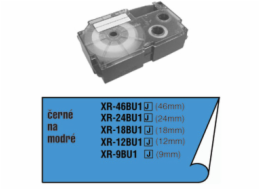Barvící páska Casio XR 12 BU1 