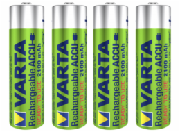 1x4 Varta Rechargeable Aku AA Ready2Use NiMH 2100 mAh Mignon