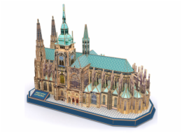 CubicFun - Puzzle 3D Katedrála Sv.Víta -193 dílků