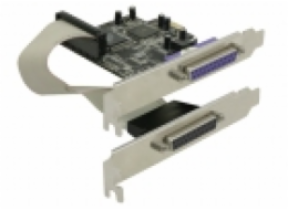 Delock PCI Express Card 2 x Parallel - Parallel-Adapter