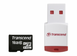 Transcend MicroSDHC 16GB + Adaptér / 600x Class 10 UHS-I MLC
