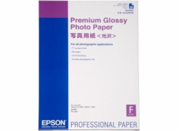Epson Premium Glossy Photo Paper - Lesklý - A2 (420 x 594 mm) 25 listy fotografický papír - pro SureColor P5000, SC-P7500, P900, P9500, T2100, T3100, T3400, T3405, T5100, T5400, T5405