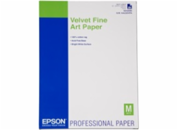 Velvet Fine Art Paper, DIN A2, 260g/m?, 25 listů