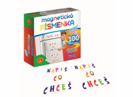 Magnetic letters for the ALEXANDER p8 refrigerator