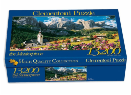 Clementoni Sellagruppe Italské Dolomity 13200 dílků Puzzle