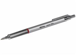 rotring Rapid Pro Ballpoint Pen Chrome with Refill M-Blue