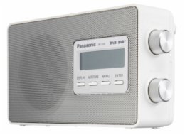 Radiopřijímač Panasonic RF-D 10 EG-W bílý