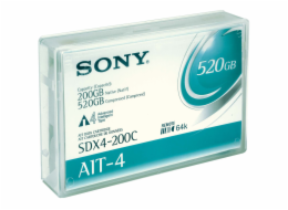 SONY páska SDX4-200C - AIT 4 TAPE 200/520GB