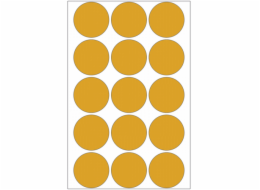 Herma Round label oranžový fluorescenční papír, 360 kusů (2274)