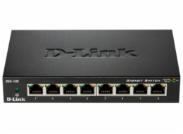 D-Link DGS-108 kovový 8-port 10/100/1000 Switch