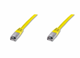 Digitus Patch Cable, S-FTP, CAT 6, AWG 27/7, LSOH, Měď, žlutý 10m