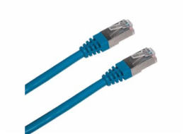 Patch cord FTP cat5e 3M modrý