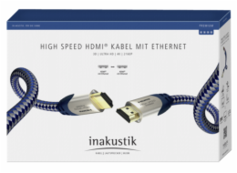 in-akustik Premium HDMI Kabel s Ethernet 0,75 m