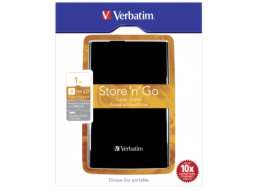Verbatim Store n Go Portable 1TB USB 3.0 cerna