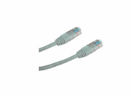 DATACOM UTP C5e Patchkabel 1m šedý - křížený