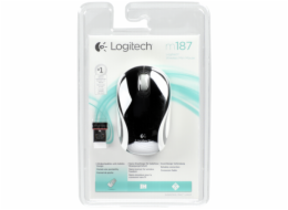 Myš Logitech Wireless Mini Mouse M187 černá