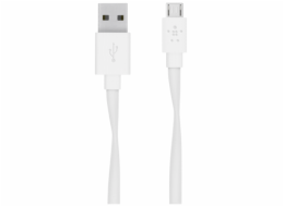 Kabel USB Belkin USB-A - microUSB 1.2 m Biały (F2CU046BT06-WHT)