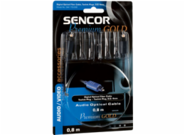 Konektor Sencor SAV 115-008 Opt.k.Toslink M-M  PG 