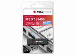 AgfaPhoto USB 3.0 cerna 64GB 10571