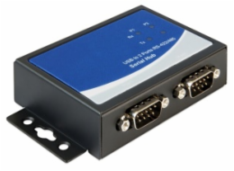 Delock adaptér USB 2.0 na 2x sériové rozhranní RS-422/485 