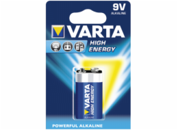 50x1 Varta High Energy 9V block 6 LR 61            PU master box