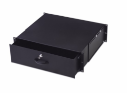 Zásuvka na klávesnici a dokumenty Digitus pro skříňky 483 mm (19), zásuvka