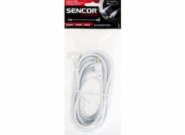 Anténní koaxiální kabel Sencor SAV 169-050W M-F 90°
