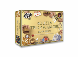 Škola kouzel - Kouzla, triky a magie - Zlatá edice 150 triků + Dárek v hodnotě 250Kč