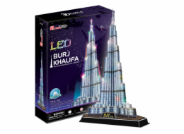 Puzzle 3D Burj Khalifa / led