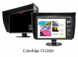 Eizo CG2420 24" IPS, 1920x1200, 400 cd/m2, 1500 : 1, DVI,HDMI,Disp.P, černý