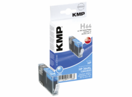 KMP H64 cartridge modra komp. m. HP CB 323 EE No. 364 XL