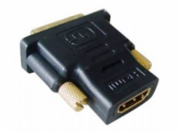 GEMBIRD redukce HDMI-DVI-D F/M,zlacené kontakty, černá