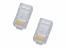 DATACOM Konektor Cat5e RJ45, lanko, UTP 100ks