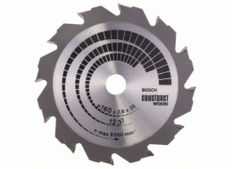 Pilový kotouč Bosch Construct Wood, O 160mm, 12T