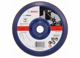Lamelový brusný kotouč X571, Best for Metal; 180 mm, 22,23 mm, P80 BOSCH