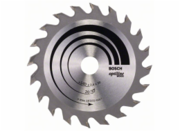 Pilový kotouč Optiline Wood - 140 x 20/12,7 x 2,4 mm, 20 - 3165140193801 BOSCH