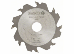 Fréza na drážky Bosch O 105 mm x 20 mm, 8T