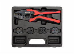 YATO CONNECTOR PLIERS + 5 DIES 2245