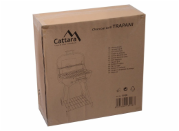 Gril na dřevěné uhlí obdélníkový TRAPANI 46cm CATTARA