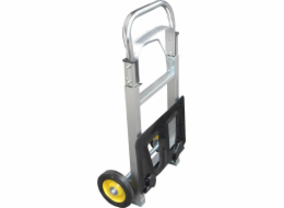 Ruční vozík-rudl, nosnost 90kg 355x240mm, hliníkový skládací, uloženo volně bez krabice GEKO