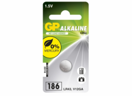 GP alkalická baterie 1,5V LR43 1ks