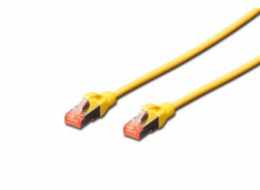 Digitus Patch Cable,S-FTP, CAT 6, AWG 27/7, LSOH, Měď, žlutý 5m