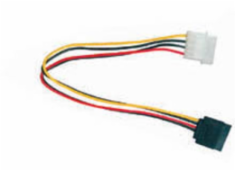 GEMBIRD Kabel SATA napájecí 15cm  1x 5,25 na 1xSATA