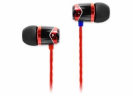 SoundMAGIC E10 černá/červená sluchátka