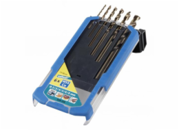 Wolfcraft Wolfcraft Sada 6ks spirálové vrtáky do kovu HSS kobaltové o2-8mm 7118000