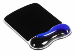 Kensington Duo Gel Mouse Pad with Integrated Wrist Support - Blue/Smoke