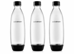 SodaStream Lahev FUSE 3Pack 1l černá 