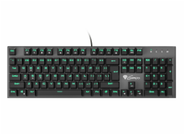 Genesis herní mechanická klávesnice THOR 300/RGB/Outemu Blue/Drátová USB/US layout/Černá